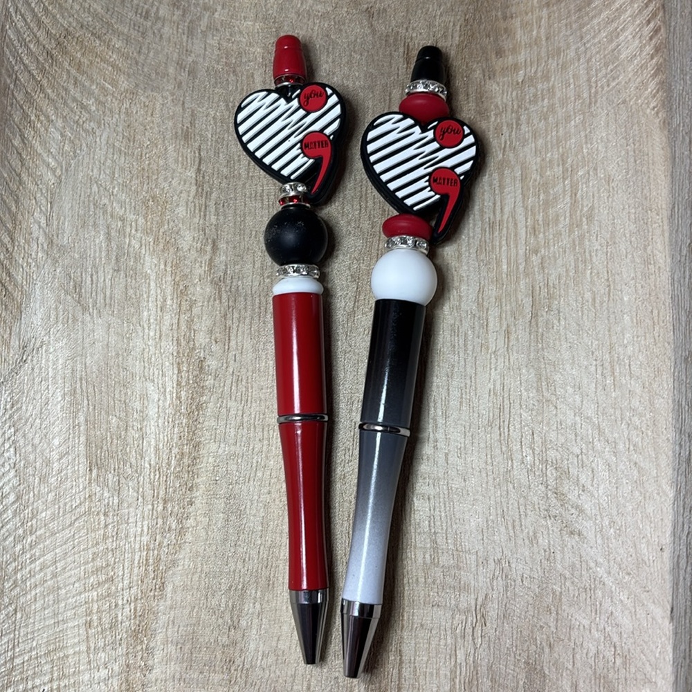 ; Suicide awareness custom pen